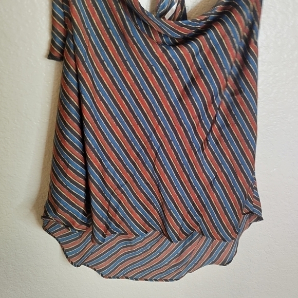 FREE PEOPLE Womens Tank Top Stevie Sleeveless Soft Multicolour Size L - Picture 4 of 7